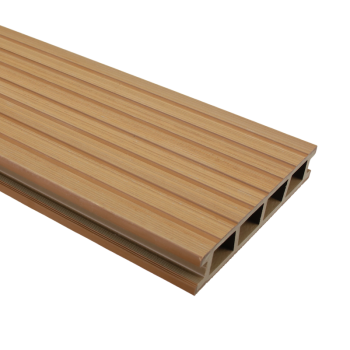 BERGDECK PURE Teak kompozitná palubovka, kartáčovaná 240 × 15 × 2,5 cm